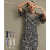 niana ニアナ スパンコール刺繍レースドレス | Fashion Letter | 詳細画像1