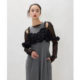 niana ニアナ ラッフルビスチェパンツドレス | Fashion Letter | 詳細画像12 