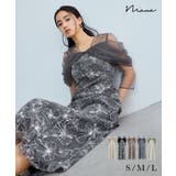 niana ニアナ オフショルダースパンコール刺繍レースドレス | Fashion Letter | 詳細画像1 