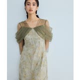 niana ニアナ オフショルダースパンコール刺繍レースドレス | Fashion Letter | 詳細画像8 