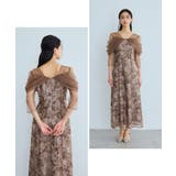 niana ニアナ オフショルダースパンコール刺繍レースドレス | Fashion Letter | 詳細画像13 