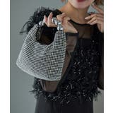 niana ニアナ 2wayボールハンドルラインストーンバッグ | Fashion Letter | 詳細画像5