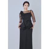 ブラック | niana ニアナ セパレートスカートコンビネーション | Fashion Letter