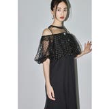 ブラック | niana ニアナ バルーンカーディガンドレス | Fashion Letter