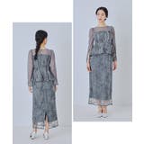 niana ニアナ ラメ刺繍レイヤードドレス | Fashion Letter | 詳細画像10