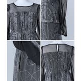 niana ニアナ ラメ刺繍レイヤードドレス | Fashion Letter | 詳細画像18