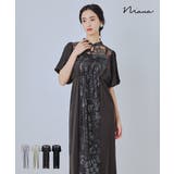 niana ニアナ スパンコール刺繍レースドレス | Fashion Letter | 詳細画像1 