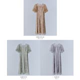 niana ニアナ リリーパターンレースドレス | Fashion Letter | 詳細画像20 