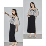 niana ニアナ フラッフィーフラワーセットドレス | Fashion Letter | 詳細画像4