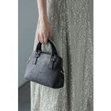ブラック | niana ニアナ 2wayメタリックハンドバッグ | Fashion Letter