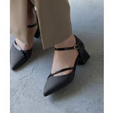 niana ニアナ ミラージュチャンキーヒールパンプス | Fashion Letter | 詳細画像11