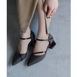 niana ニアナ ミラージュチャンキーヒールパンプス | Fashion Letter | 詳細画像14