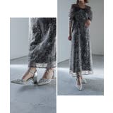 niana ニアナ 花柄パンチングカットチャンキーヒールパンプス | Fashion Letter | 詳細画像10