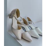 niana ニアナ シャイニーラメチャンキーヒールパンプス | Fashion Letter | 詳細画像6