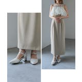 niana ニアナ シャイニーラメチャンキーヒールパンプス | Fashion Letter | 詳細画像13