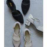 niana ニアナ シャイニーラメチャンキーヒールパンプス | Fashion Letter | 詳細画像15