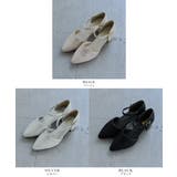 niana ニアナ シャイニーラメチャンキーヒールパンプス | Fashion Letter | 詳細画像20