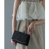 niana ニアナ スパンコールレース刺繍レースクラッチバッグ | Fashion Letter | 詳細画像7