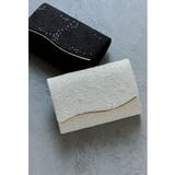 ベージュ | niana ニアナ スパンコールレース刺繍レースクラッチバッグ | Fashion Letter