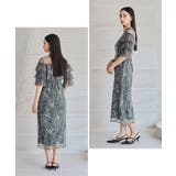 niana ニアナ フラワーラメ刺繍レースドレス | Fashion Letter | 詳細画像4