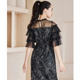 niana ニアナ フラワーラメ刺繍レースドレス | Fashion Letter | 詳細画像17