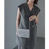 niana ニアナ プリーツサテンクラッチバッグ | Fashion Letter | 詳細画像8 