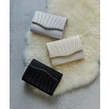 niana ニアナ プリーツサテンクラッチバッグ | Fashion Letter | 詳細画像11 