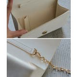 niana ニアナ プリーツサテンクラッチバッグ | Fashion Letter | 詳細画像13 