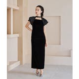 niana ニアナ ドレープベロアドレス | Fashion Letter | 詳細画像3