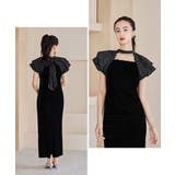 niana ニアナ ドレープベロアドレス | Fashion Letter | 詳細画像4