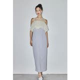 ライトブルー | niana ニアナ バルーンフォルムセットドレス | Fashion Letter