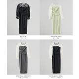 niana ニアナ フラワーパターンドレープビスチェドレス | Fashion Letter | 詳細画像20 