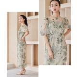 niana ニアナ フラワー刺繍レースペンシルドレス | Fashion Letter | 詳細画像15 