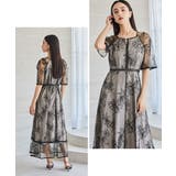 niana ニアナ ドローイングフラワードレス | Fashion Letter | 詳細画像8