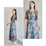 niana ニアナ ドローイングフラワードレス | Fashion Letter | 詳細画像16