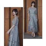 niana ニアナ フラワーレースフレアドレス | Fashion Letter | 詳細画像10 
