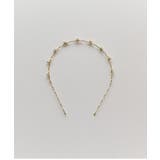 niana ニアナ パールビーズウェーブカチューシャ | Fashion Letter | 詳細画像8 