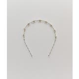 niana ニアナ パールビーズウェーブカチューシャ | Fashion Letter | 詳細画像9 