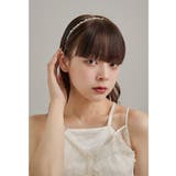 niana ニアナ パールウェーブカチューシャ | Fashion Letter | 詳細画像3 
