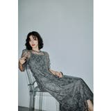 チャコールグレー | niana ニアナ エンブロイダリーボレロセットドレス | Fashion Letter