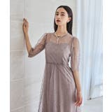 niana ニアナ ラメレースレイヤードドレス | Fashion Letter | 詳細画像13 