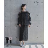 niana ニアナ チュールフリルブラウスセットドレス | Fashion Letter | 詳細画像1 