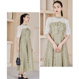 niana ニアナ フラワーレースノットデザインドレス | Fashion Letter | 詳細画像10 