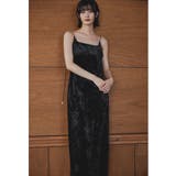 ブラック | niana ニアナ カーブスクエアベロアドレス | Fashion Letter