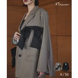 niana ニアナ ビッグリボンジャケット | Fashion Letter | 詳細画像1 
