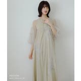 niana ニアナ フラワー刺繍Aラインドレス | Fashion Letter | 詳細画像8