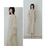 niana ニアナ フラワー刺繍Aラインドレス | Fashion Letter | 詳細画像10