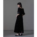 niana ニアナ スイートハートベロアドレス | Fashion Letter | 詳細画像5 