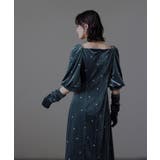 niana ニアナ スイートハートベロアドレス | Fashion Letter | 詳細画像16 