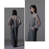 niana ニアナ シアートップスオールインワンドレス | Fashion Letter | 詳細画像14 